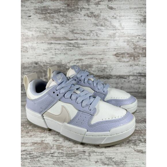Women's Nike Dunk Low Disrupt Summit White/Ghost Sneakers Sz 7.5 Athletic - Picture 1 of 10